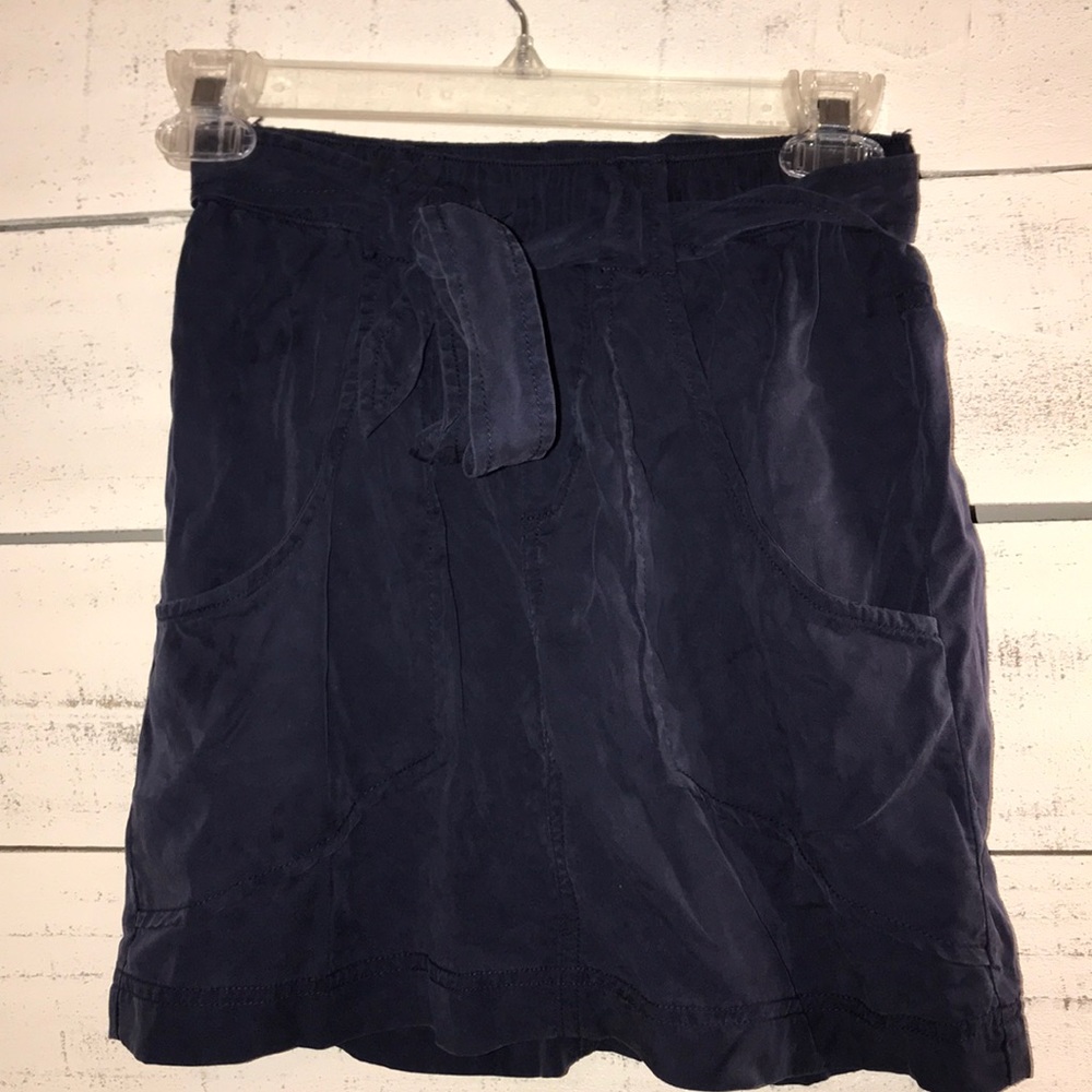 Navy blue skirt